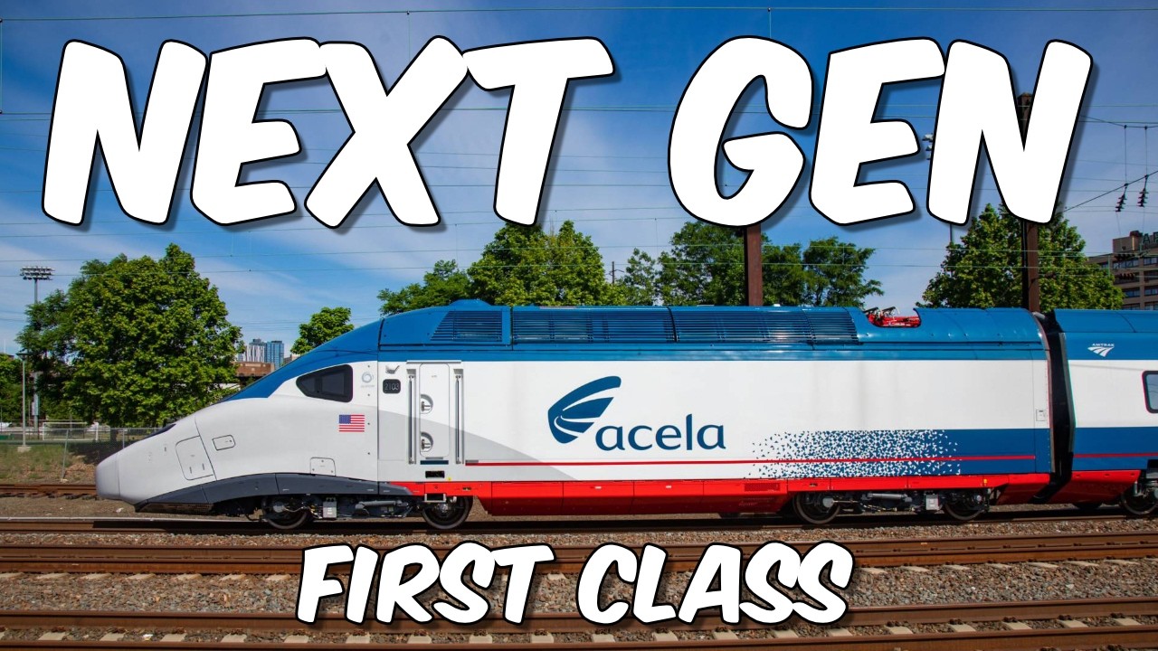 Riding America's Most Advanced Train | Acela Next Gen - YouTube