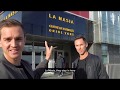 Stu holden and steve nash visit barcelonas famed la masia academy