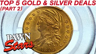 Pawn Stars: 5 SUPER RARE GOLD & SILVER ITEMS