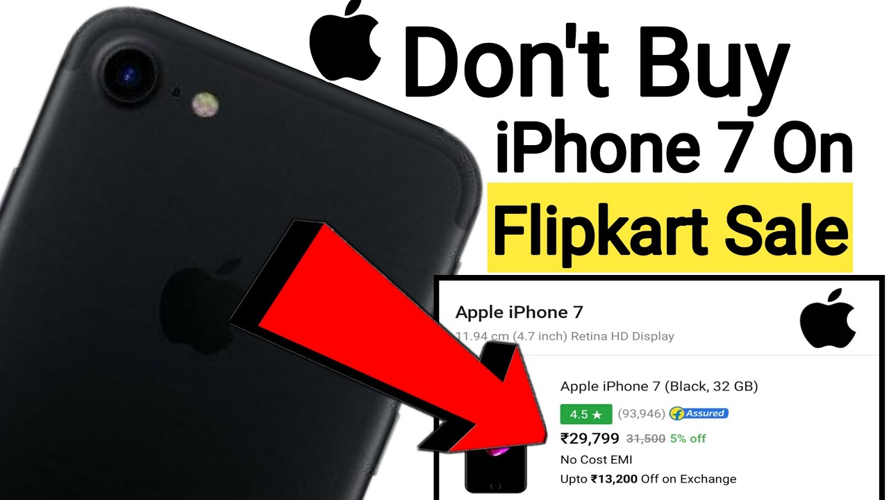 iPhone 7 Price Drop On Flipkart Sale?should You Buy🤷‍♂️
