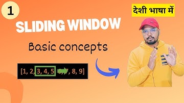 Mastering Sliding Window Technique: Introduction, need, Identify And Types #dsa #apple #google