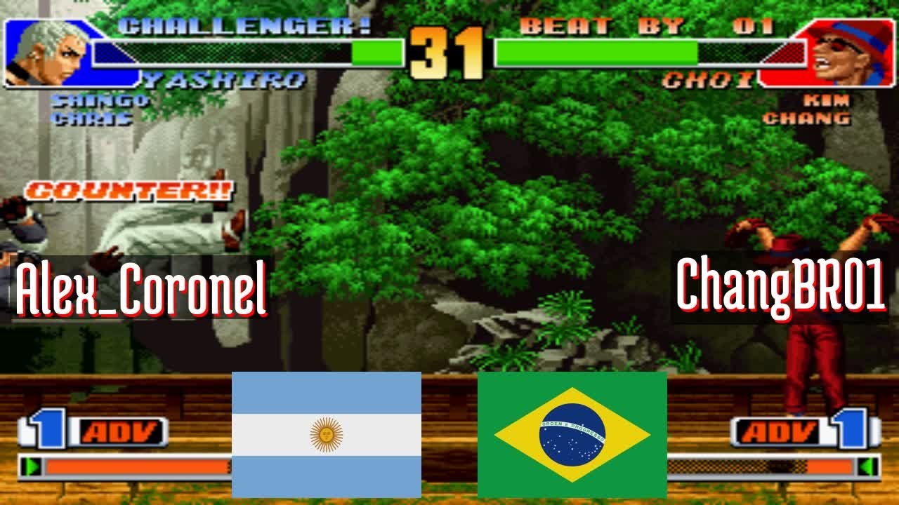FT5 @kof98: Alex_Coronel (AR) vs ChangBR01 (BR) [King of Fighters 98 ...