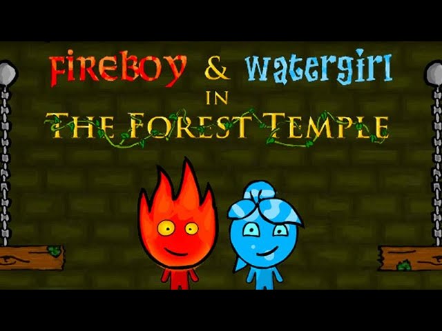 Fogo e Água 1. (Fireboy & Watergirl in The Forest Temple) 