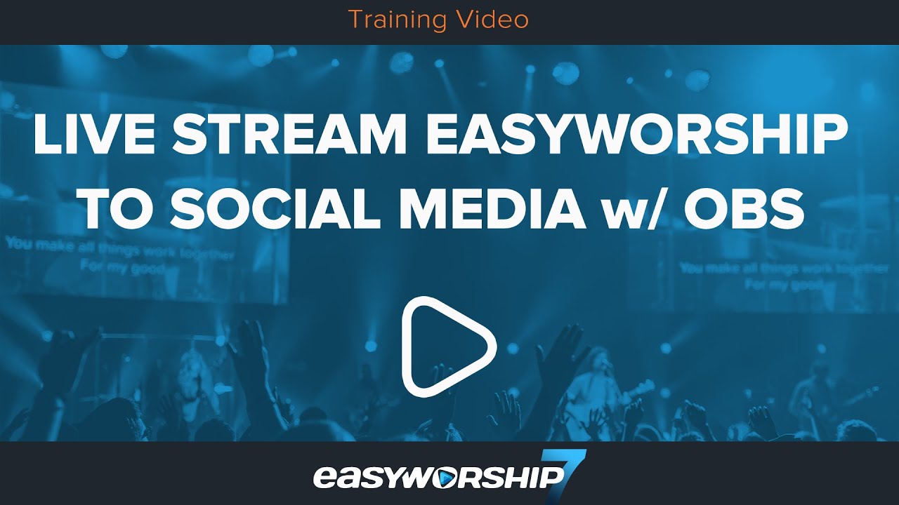 how to project live tv on foldback screen in easyworship 6