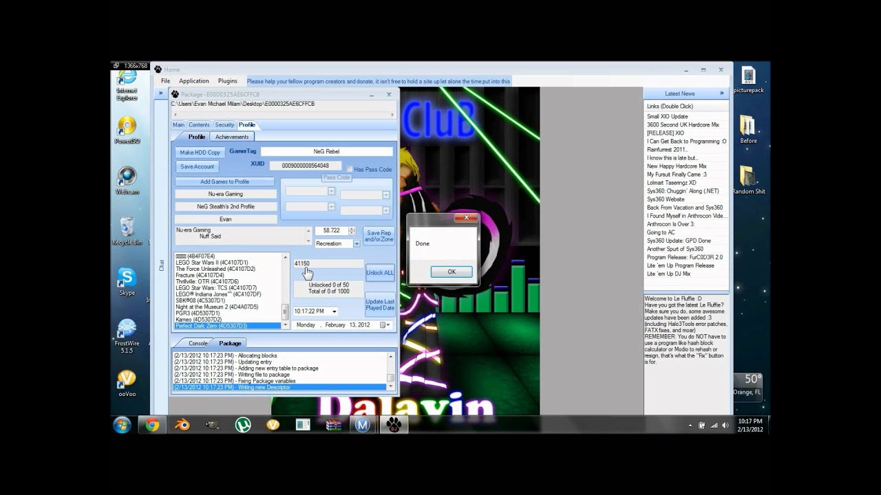 How To Mod Gamerscore And Add GPD's - YouTube
