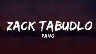 Pano - Zack Tabudlo (Karaoke)  | Music Ariya