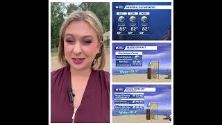 Find out what the weather will hold for the Memorial Day holiday weekend
