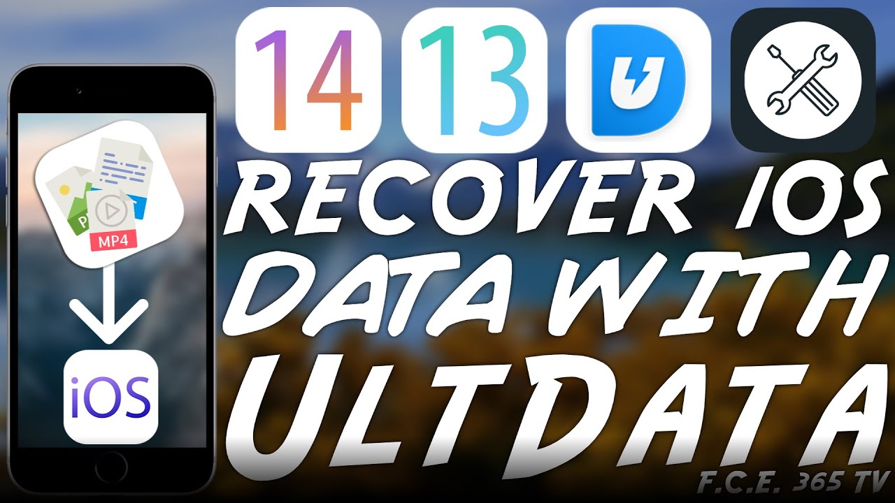 Ultdata Ios iOS 14.0.1 / 14 / 13.7 / 12 - How to Recover Data From iPhone and iPad ...