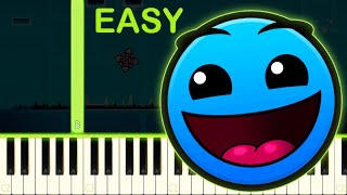 Polargeist | GEOMETRY DASH LEVEL 3 - EASY Piano Tutorial