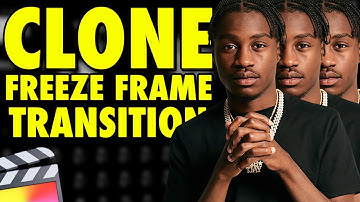Clone Freeze Frame Transition for Final Cut Pro X