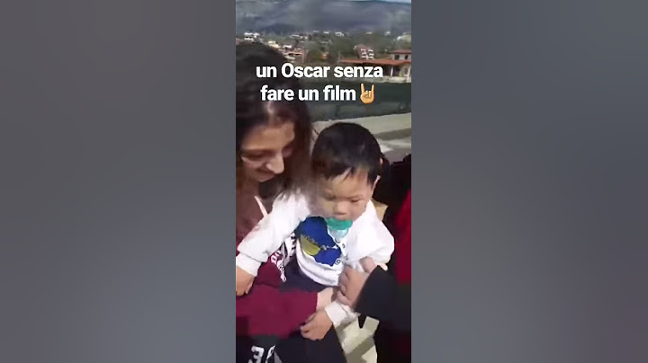 ho vinto un Oscar senza fare un film😂