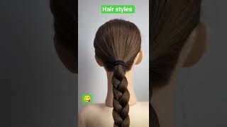 hair styles 2025 so beautiful style 😍💖 #music #movie #edms #hairstyle #song