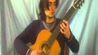 Video thumbnail of "Jacques Prevert Autumn Leaves - Francesco Teopini - Classical Guitar"