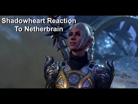 Видео: Shadowheart,Lae'zel And Minsc Reaction To Netherbrain |  Ultra 4k | Baldur's Gate 3