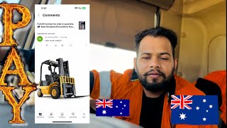 Forklift license and Pay in Australia 🇦🇺 for International Students Specially ❤️