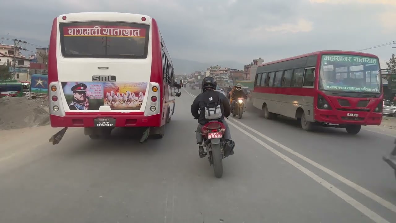 GREATER KATHMANDU, NEPAL(SWAYAMBHU TO GONGABU)RING ROAD.