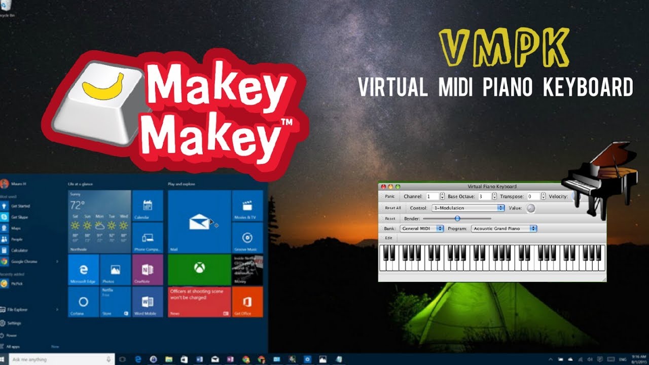 Teclado virtual de piano VMPK no Linux - veja como instalar