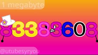 Number binary storage band
