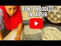 Jaipur का Special Atta Noodles😍 जिसे खाके लोग हो रहे है दीवाने😱😳 #indianstreetfood #viralfood