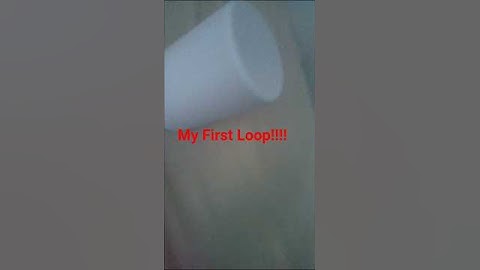 MY FIRST LOOP YAY #loop