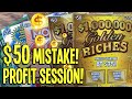 🤑 BIG SESSION! $220/Tickets 💰 2X BACK to BACK WINS + 2X $50 TICKETS! 💵 Texas Lottery Scratch Offs