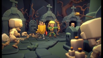 Crypt Theme Set - 3d Modeling Timelapse #4