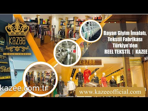 Türkiyədən Qadın Geyimləri İstehsalı, Tekstil Fabriki | REEL TEXTILE KAZEE