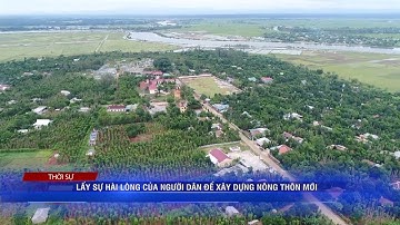 LẤY SỰ HÀI LÒNG CỦA NGƯỜI DÂN ĐỂ XÂY DỰNG NÔNG THÔN MỚI| Truyền Hình Quảng Trị