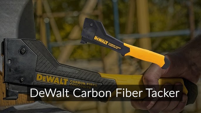 Dewalt DWHT75900 Carbon Fiber Hammer Tacker - YouTube