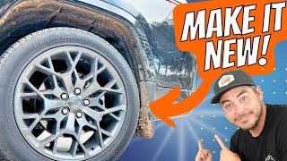 HOW TO CLEAN YOUR CARS WHEEL WELLS | Car Detailing Tips and Tricks