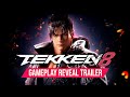 Tekken 8  jin kazama gameplay trailer