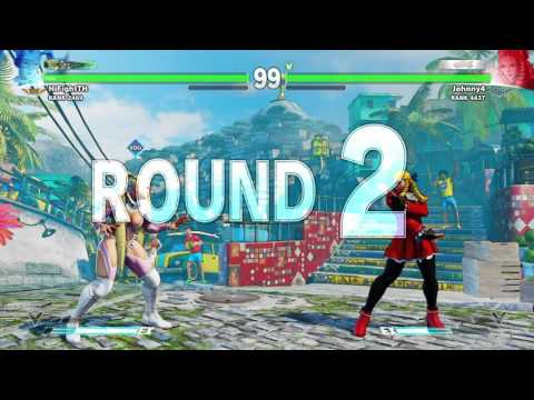 Street Fighter V - HiFightTH (R.Mika) vs Johnny4 (Karin)