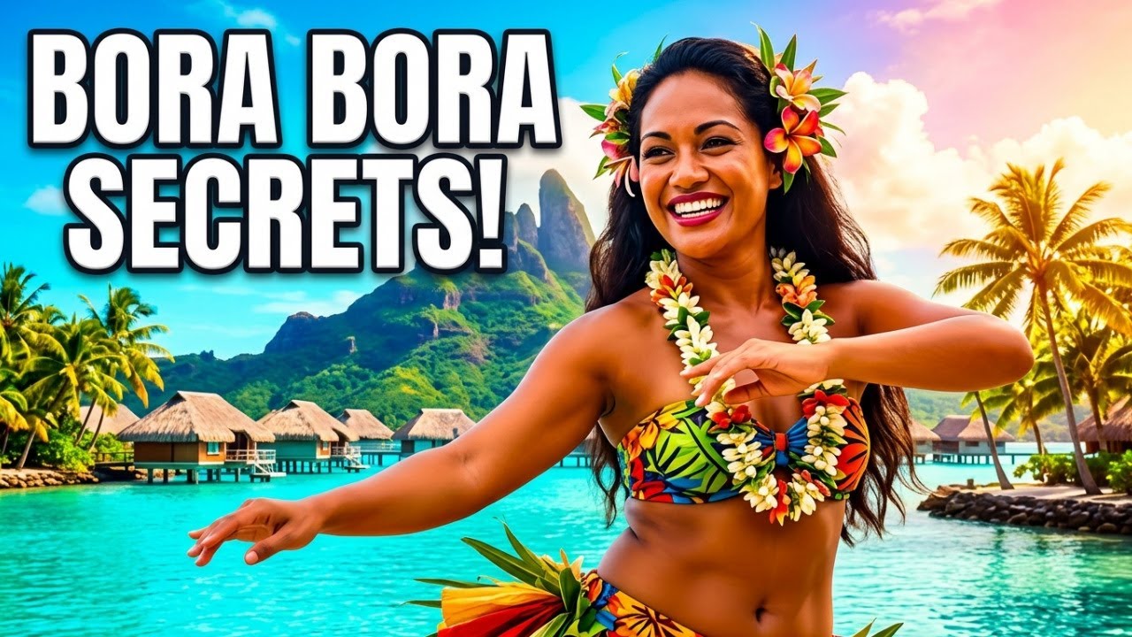 🌴🌊 Bora Bora's Secret Paradise | 10 Hidden Gems Most Tourists Miss🎬