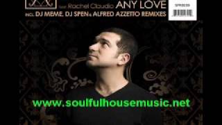 Video thumbnail of "DJ Meme Orchestra Ft. Rachel Claudio Any Love (DJ Meme Original Club Mix)"