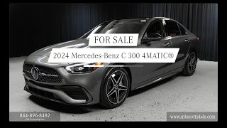 New 2024 Mercedes-Benz C-Class C 300 4MATIC® Sedan MB of Scottsdale AZ