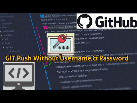 Configure| Git push without username and password l password less Communication
