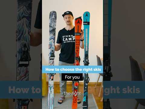 How to Choose The Right Skis for You #shorts