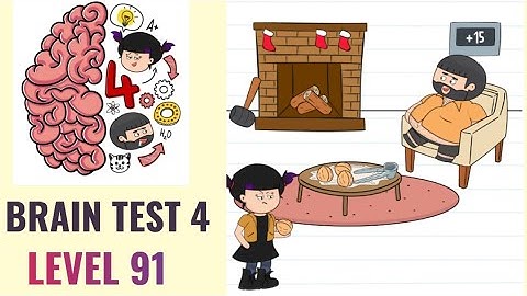 🧠 Brain Test 4 Level 91 | I can