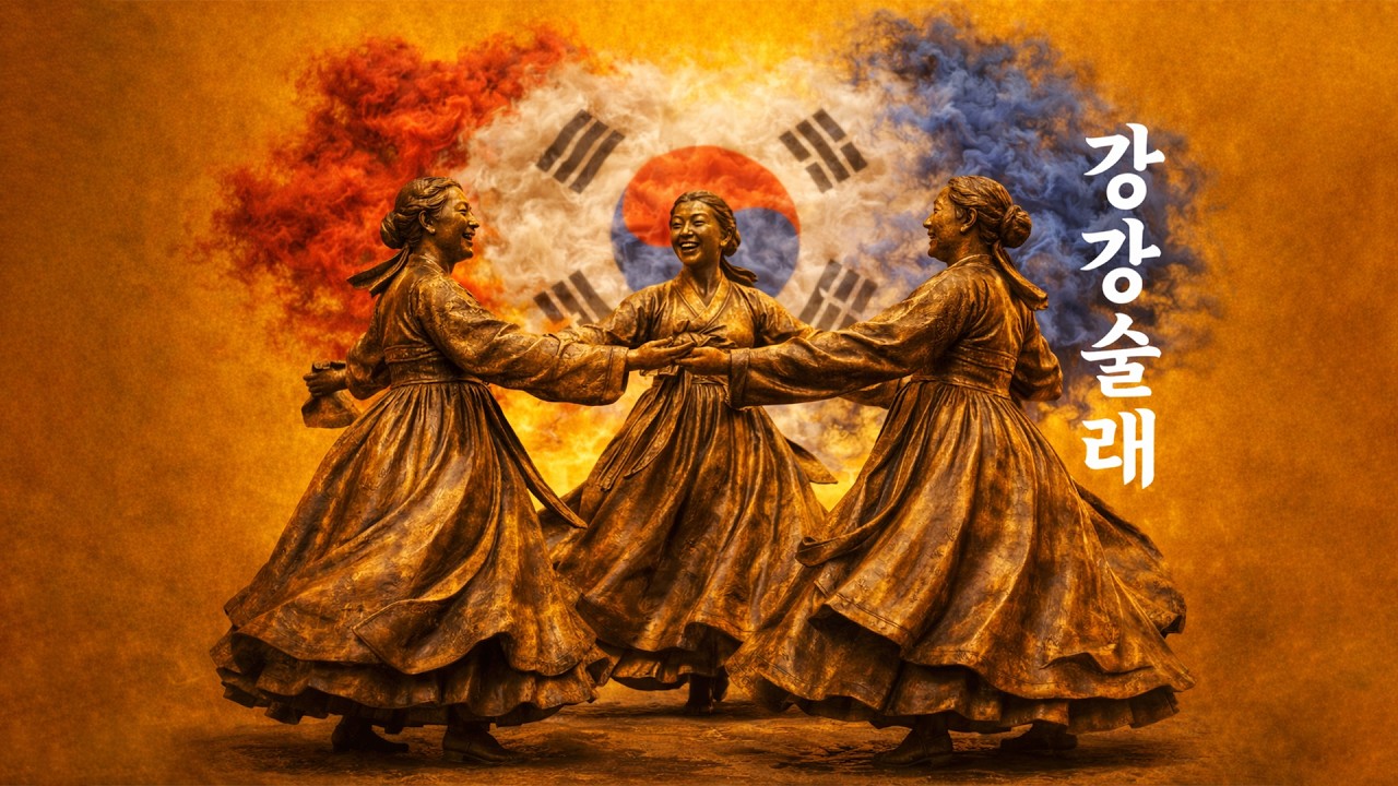 국뽕플리 | 《강강술래》 국악 힙합 🔥 한국 전통 음악과 트랩의 만남 | Korean Fusion | K-HipHop | Korean Traditional Music