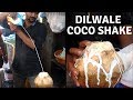 DILWALE CREAM COCONUT SHAKE MASTER | Amazing Milk Pouring Skills | Indian Street Food