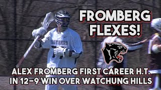 Bridgewater Raritan 12 Watchung Hills 9 HS Lacrosse Alex Fromberg First Career Hat Trick