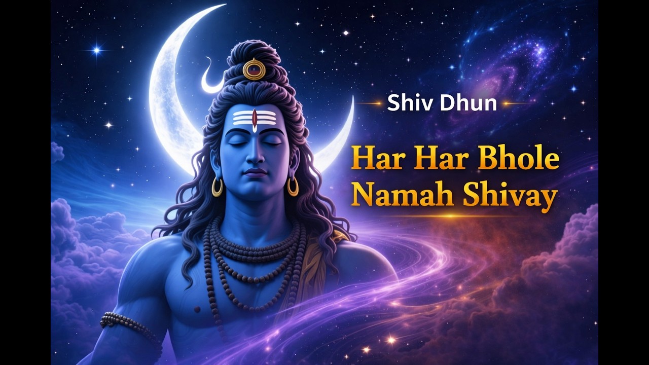 Shiv Dhun - Har Har Bhole Namah Shivay | Om Namah Shivay Mantra | Peaceful Shiva Chant