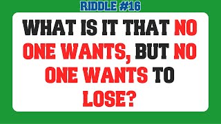 TRICKY RIDDLES : 7 Tricky Riddles Video Only Smartest 1% Can Solve  || Riddles # 16