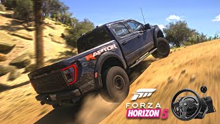 Thrustmaster T300RS - Forza Horizon : #pickup #raptor