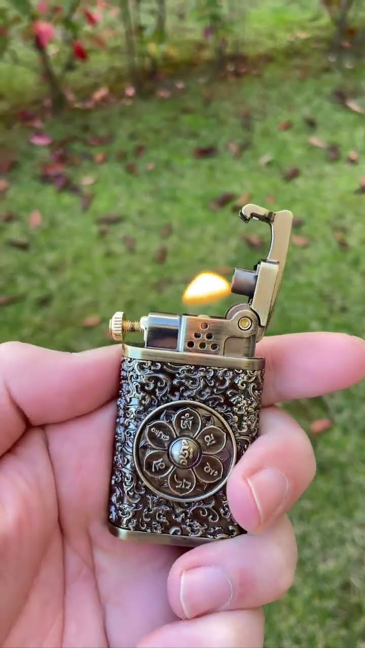 Dragon Wings Brass Kerosene Lighter ( # 2006  ) 1️⃣1️⃣ Product Link in Bio