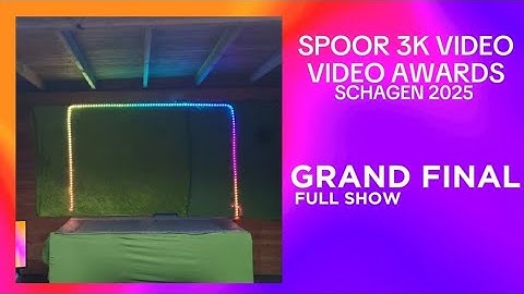 SPOOR 3K VIDEO VIDEO AWARDS 2025 - Grand Final | Full Show 🇳🇱 🇮🇩