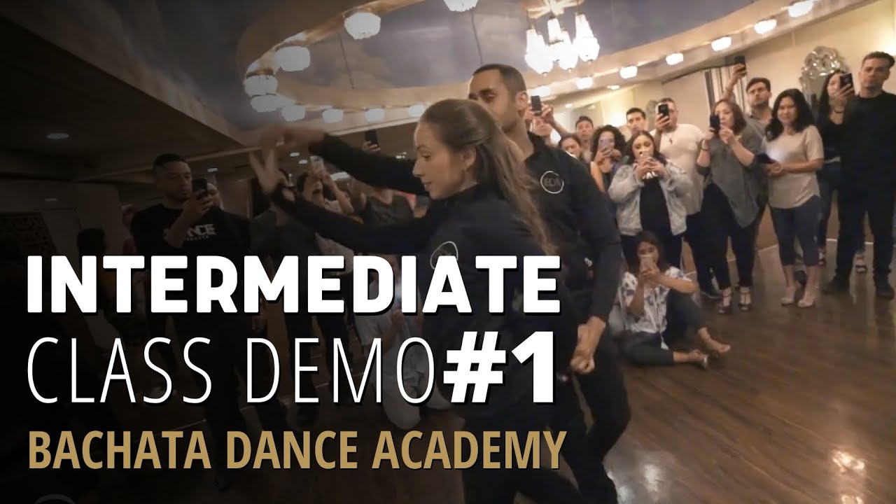 Intermediate Bachata Combination -  Class Recap #1 - Demetrio & Nicole | Bachata Dance Academy