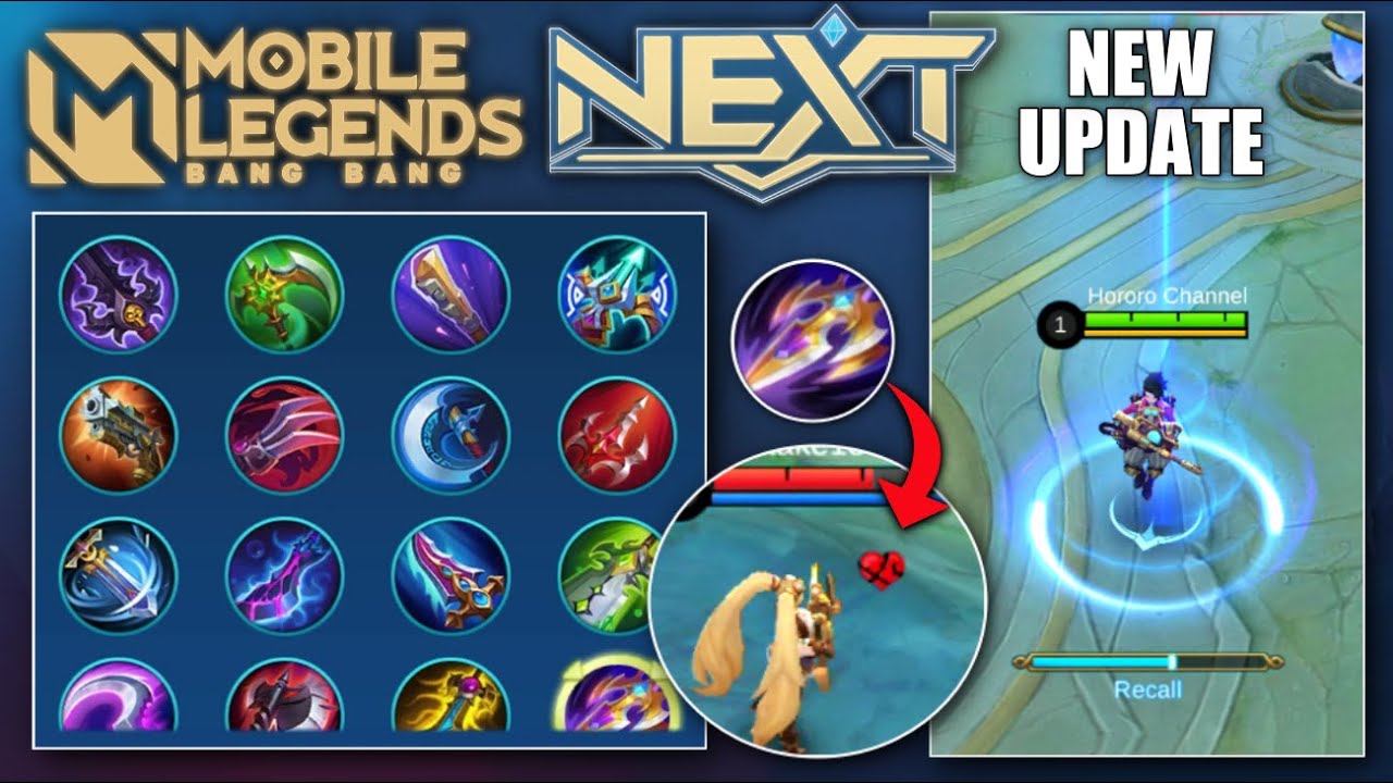 PROJECT NEXT | NEW ITEMS LOOKS HERO BACKGROUNDS AND MORE!