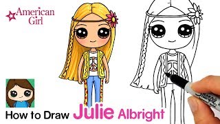 How to Draw Julie Easy | American Girl Doll screenshot 3