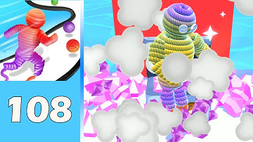 Rope-Man Run (IOS/Android) NEW UPDATE Gameplay Walkthrough All Level Eps 108 #Shorts